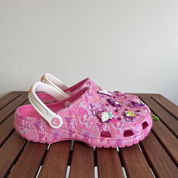 NWT Crocs Hello Kitty and friends Clog Women Size 12 Men Size 10 Limited Edition - Picture 4 of 9